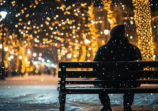 Donna in preda al panico